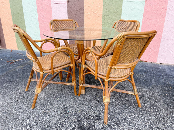 Island Chic Woven Table and Chairs