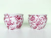 Pair of Petite Rose Cachepots