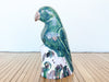 Green Ceramic Parrot