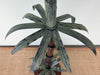 Tall Tole Palm Tree Lamp