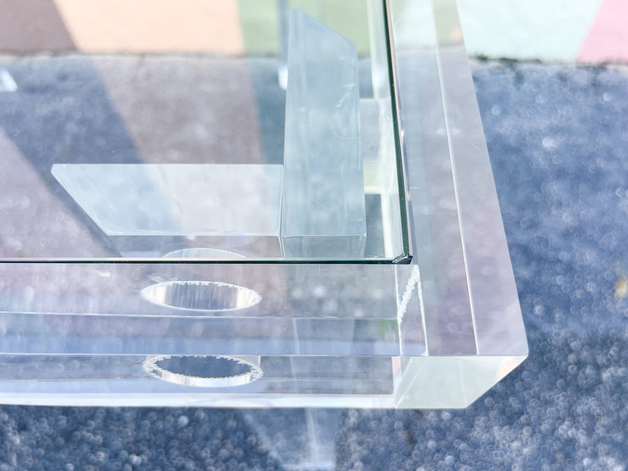 Fabulous Lucite Game Table