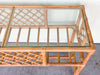 Rattan Lattice Console