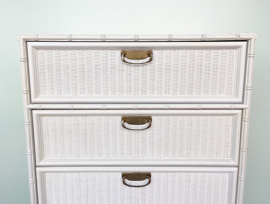 Palm Beach Chic Faux Bamboo Chest