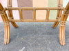 McGuire Style Rattan Dining Table