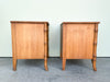 Pair of Palm Beach Faux Bamboo Nightstands