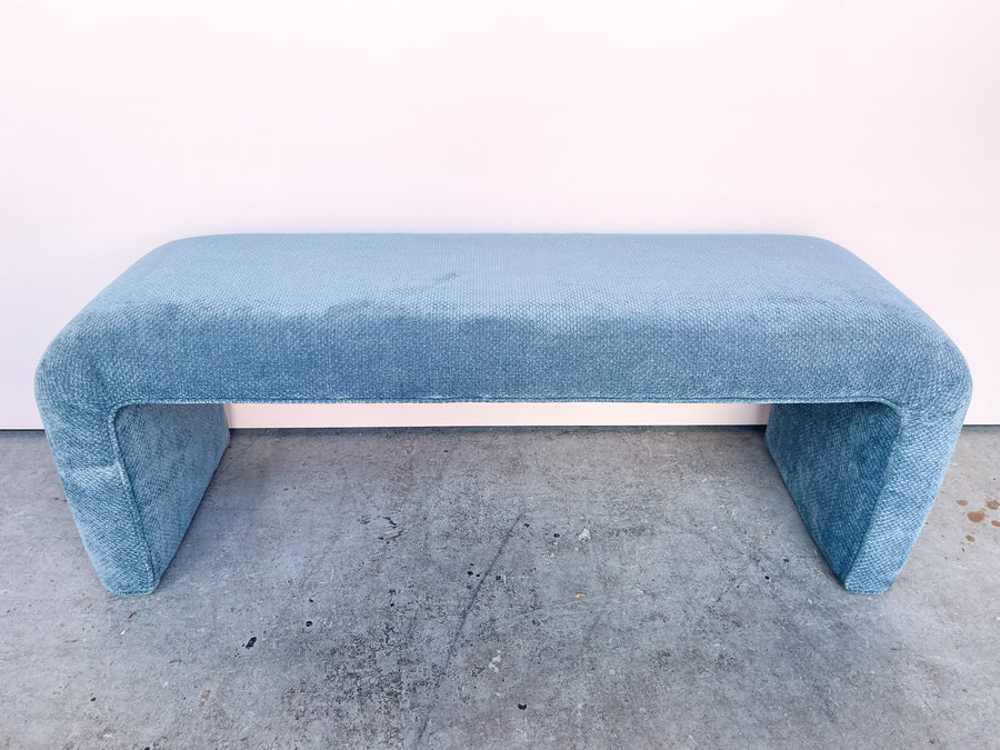 Upholstered Waterfall Bench