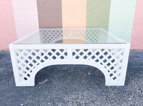 Lattice Love Coffee Table