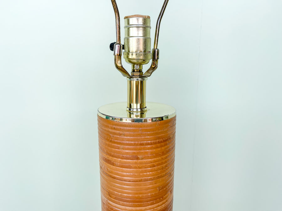 Pencil Reed Rattan Lamp
