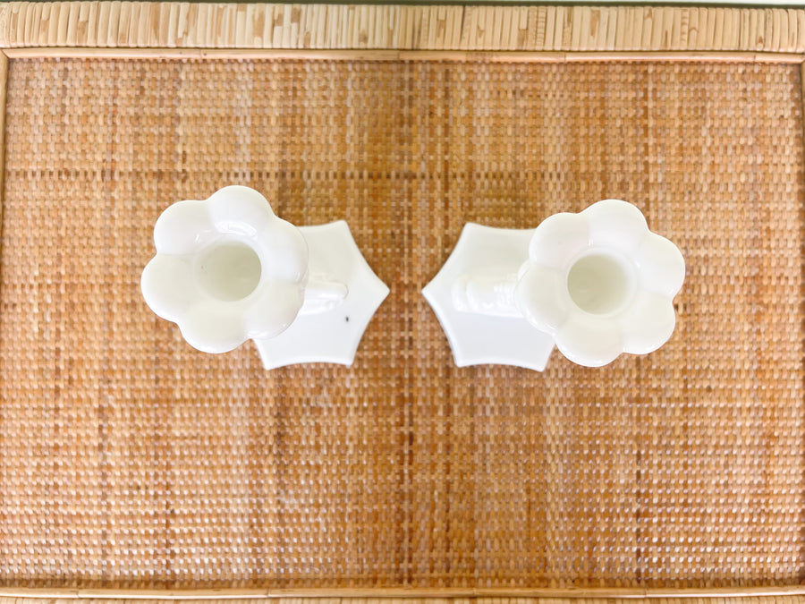 Pair of Koi Fish Candlesticks