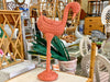 Fab Flamingo Wicker Planter