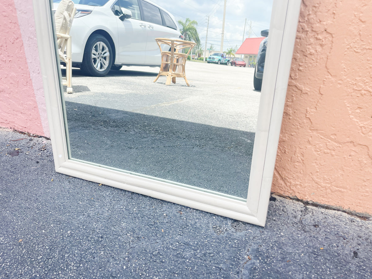Ficks Reed Rattan Lattice Mirror
