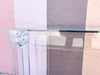 Glam Lucite Console Table