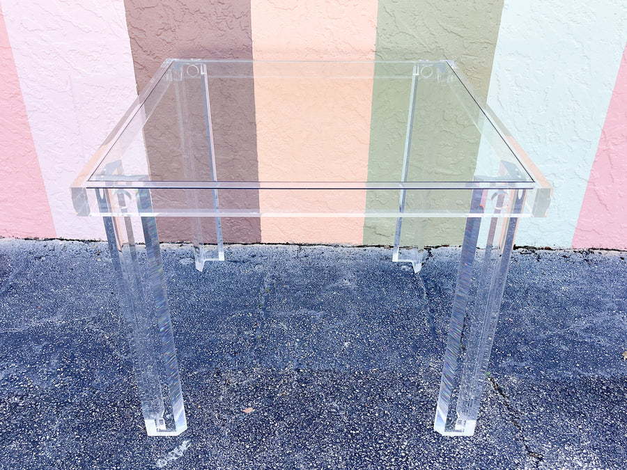 Fabulous Lucite Game Table