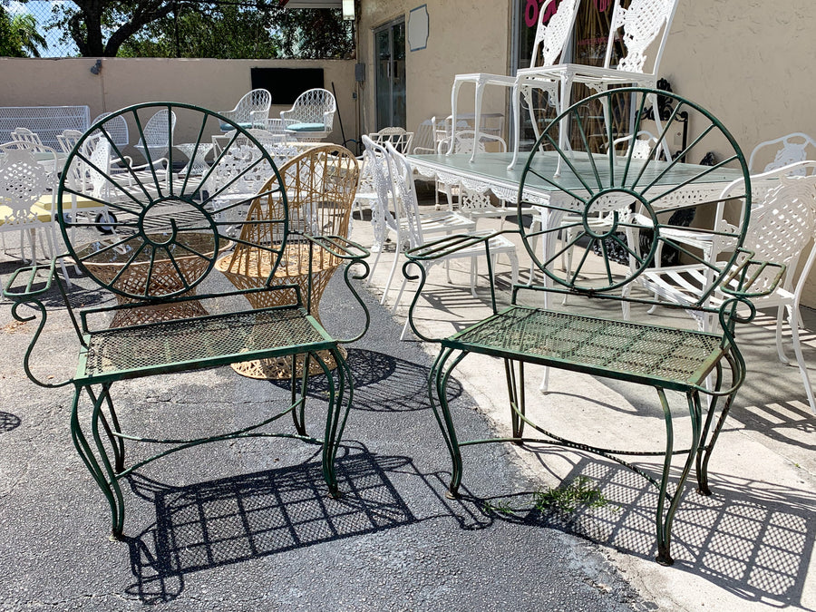 Pair of Fab Nautilus Patio Chairs