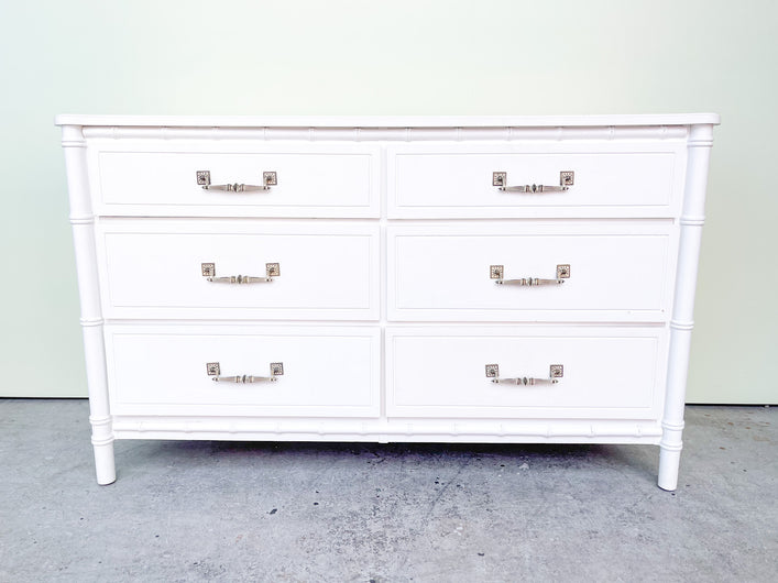 Palm Beach Faux Bamboo Dresser