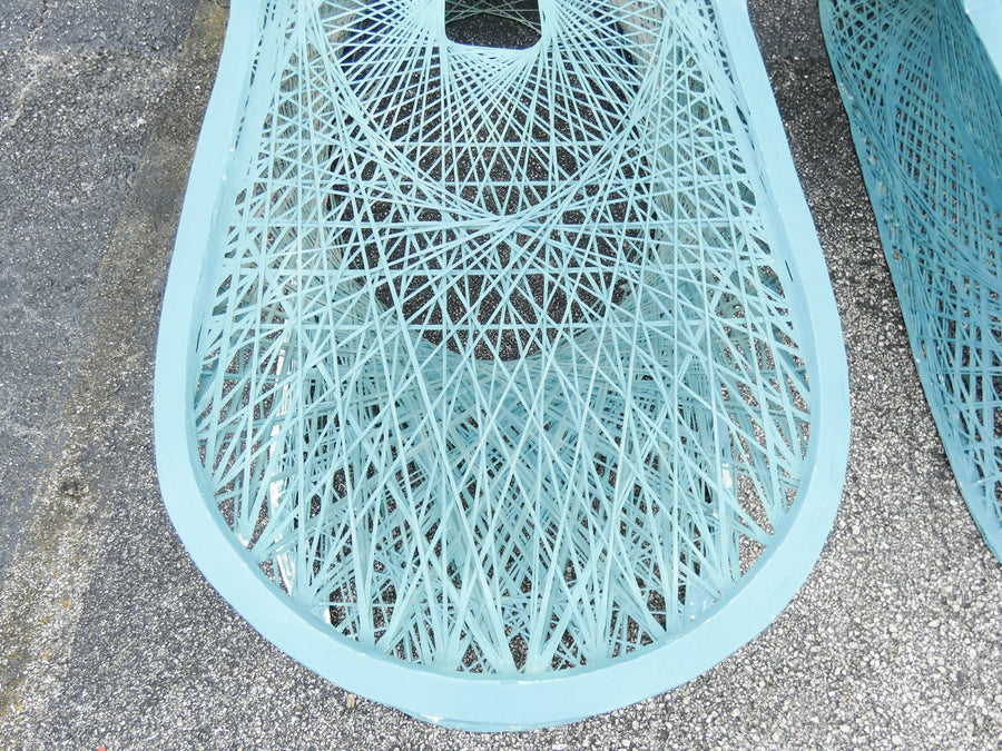 Pair of Fab Webspun Chaises