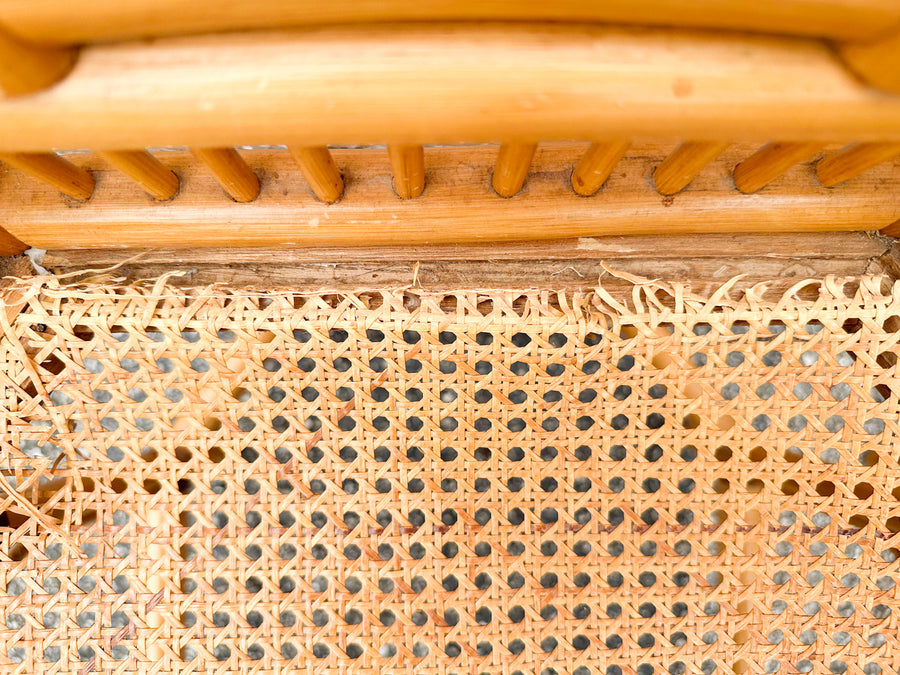 Pair of Brighton Style Rattan Chairs
