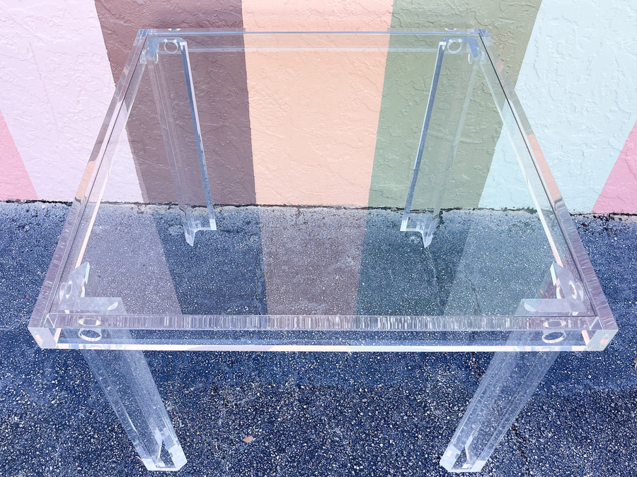 Fabulous Lucite Game Table