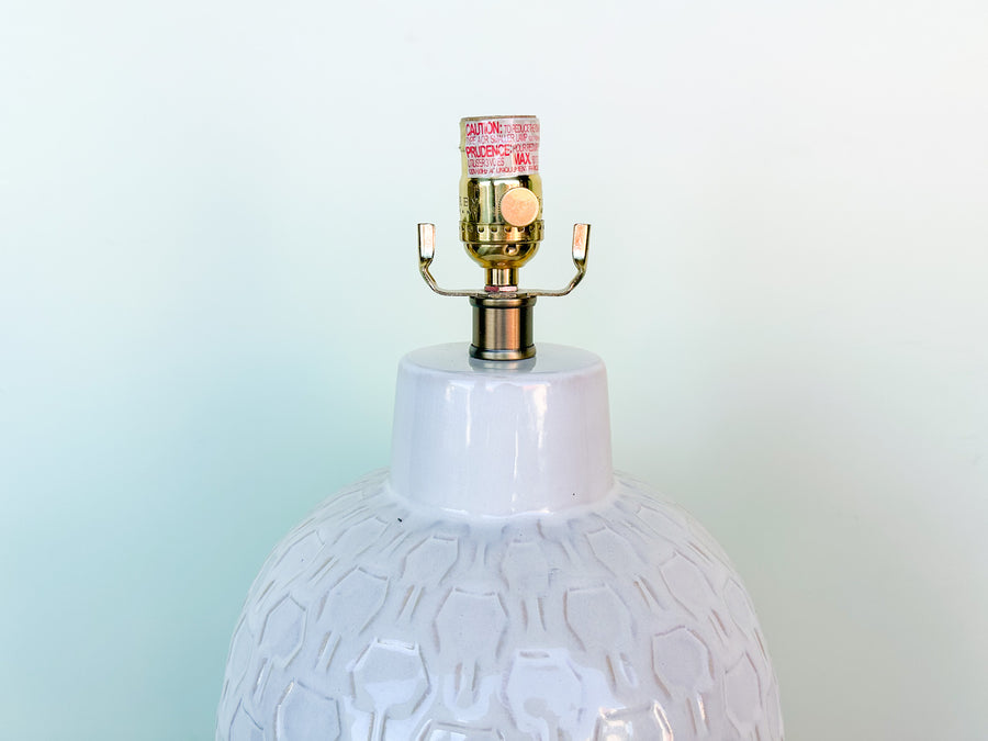 Ceramic Honeycomb Lamp