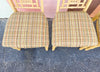 Set of Four Pagoda Faux Bamboo Chairs