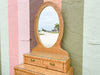 Wicker Chic Natural Chest with Mirror