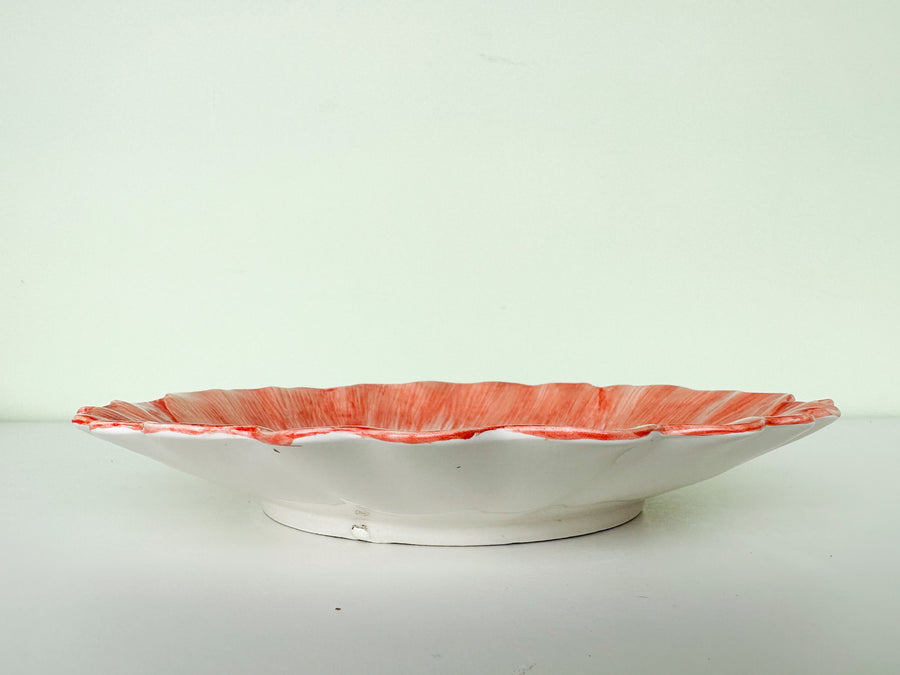 Set of Four Fitz and Floyd Pansy Plates