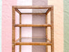 Parsons Style Rattan Wrapped Etagere