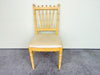 Yellow Thomasville Faux Bamboo Desk and Chair