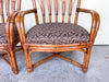 Pair of Island Chic Rattan Chairs