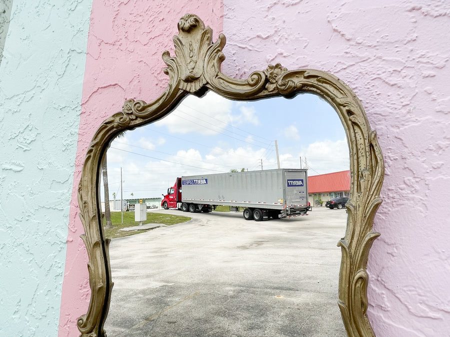 Gold Gilt Italian Mirror