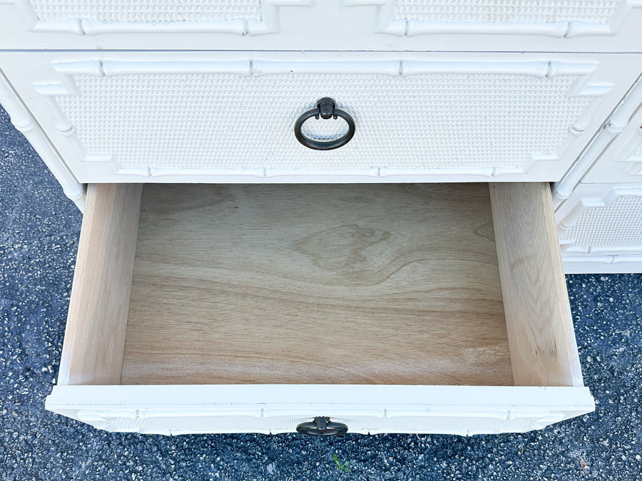 Palm Beach Chic Faux Bamboo Dresser