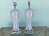Pair of Blush Cattail Lamps