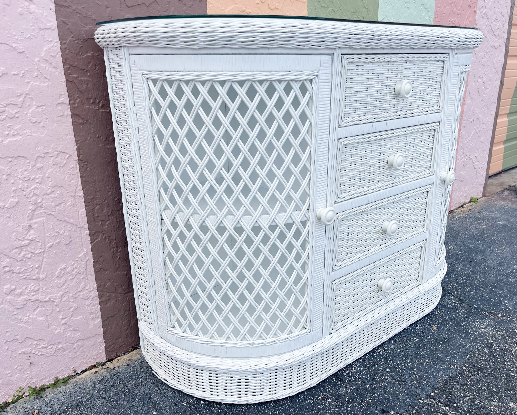 Wicker Server Palm Beach Regency