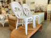 Pair of Fiddlehead Chairs by Henry Link