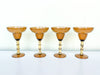 Set of Four Faux Bamboo Melamine Glasses