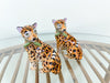 Kips Bay Show House Leopard Salt and Pepper Shakers