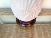 Plaster Seashell Lamp