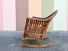 Stick Wicker Rattan Child's Rocker