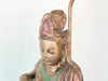 Warehouse Wednesday: Large Wood Carved Buddha Lamp