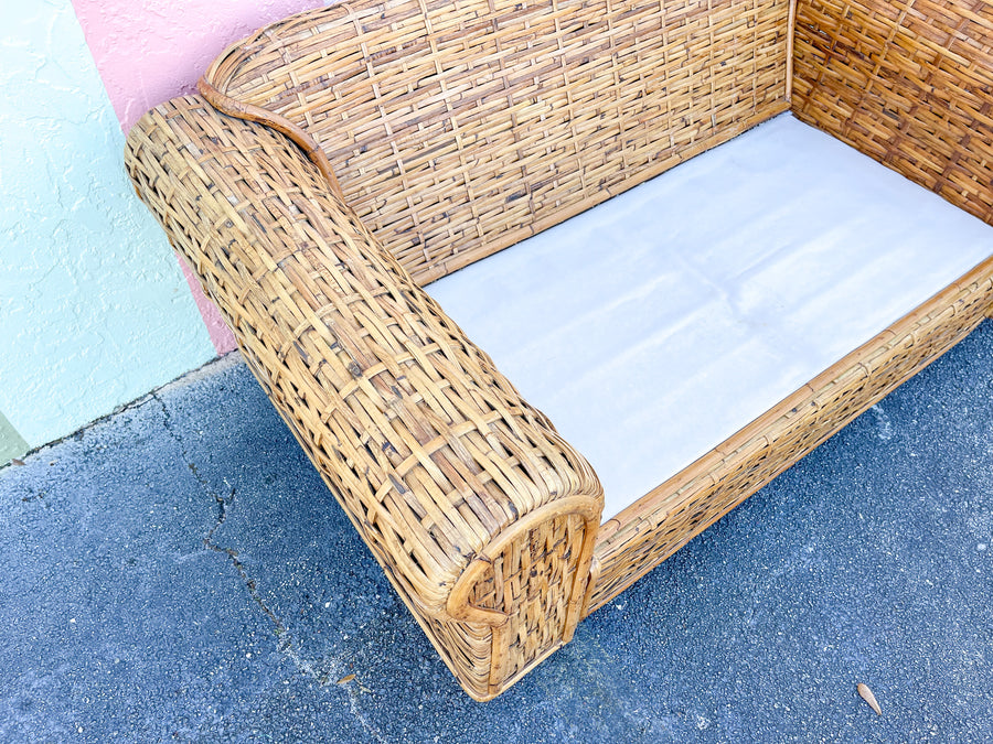 Ralph Lauren Rattan Loveseat