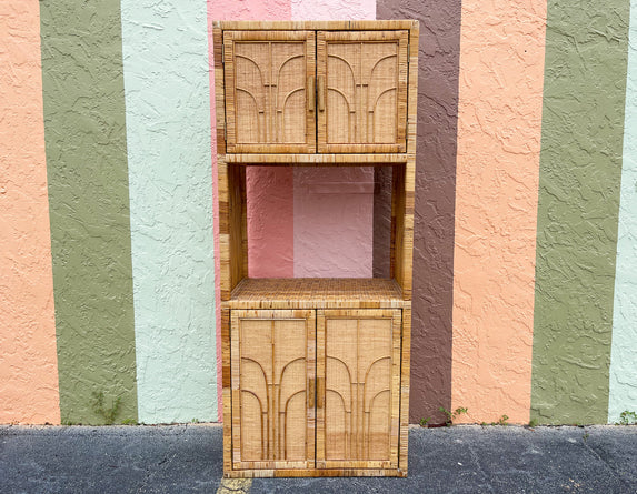 Island Style Rattan Cabinet