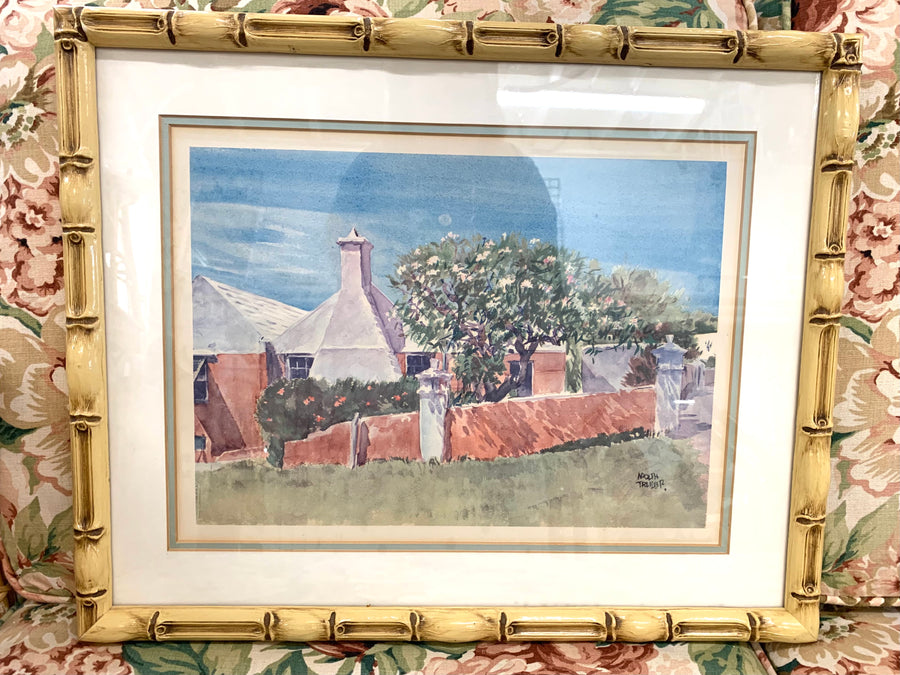 Pair of Bermuda Watercolor Prints