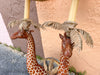 Pair of Safari Chic Giraffe Sconces
