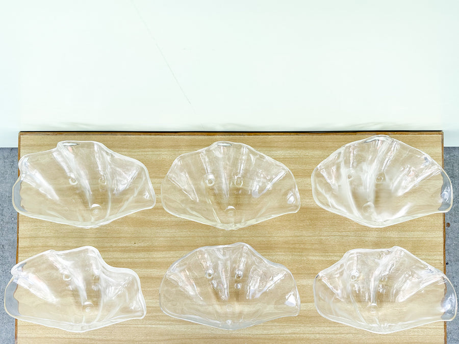 Acrylic Clam Bowl and Six Dishes