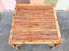 Pencil Reed Rattan Game Table