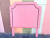 Pair of Pink Chic Twin Upholstered Headboards