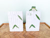 Faux Bamboo Frog Bookends