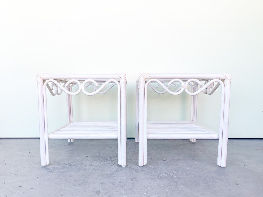 Warehouse Wednesday: Pair of Island Whimsy Side Tables