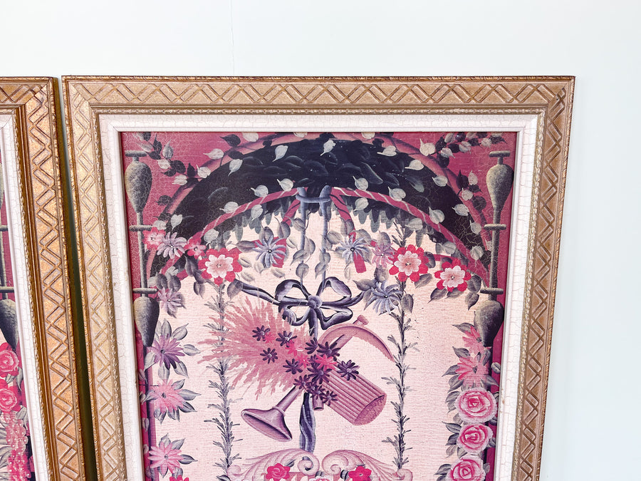 Rose Diptych Art