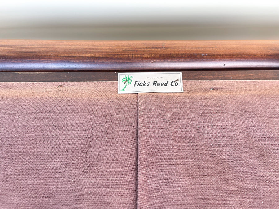 Ficks Reed Rattan Ottoman